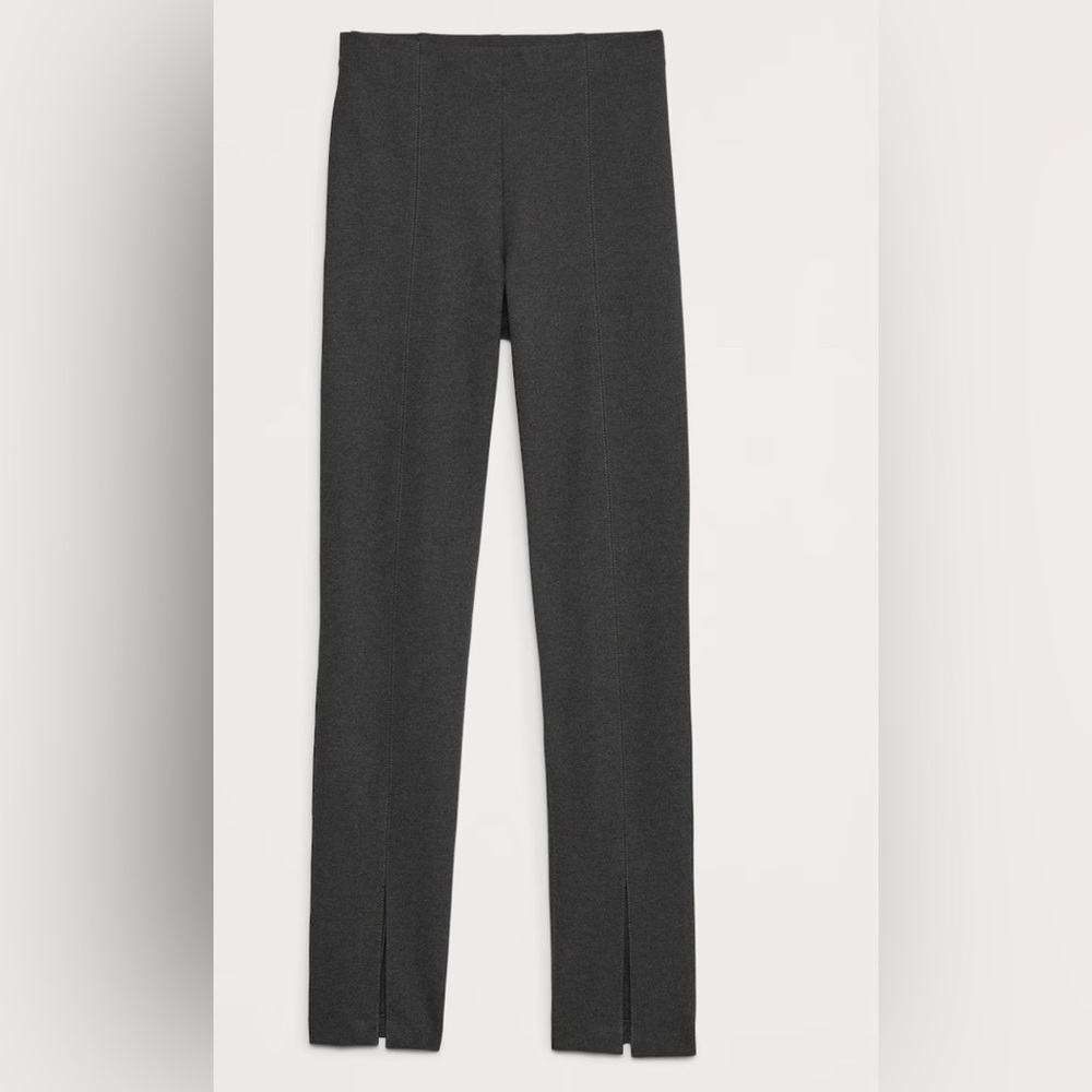 Banana Republic women’s SPLIT-HEM SKINNY EVERYWHERE PONTE PANT Size XL Tall work - Picture 5 of 5